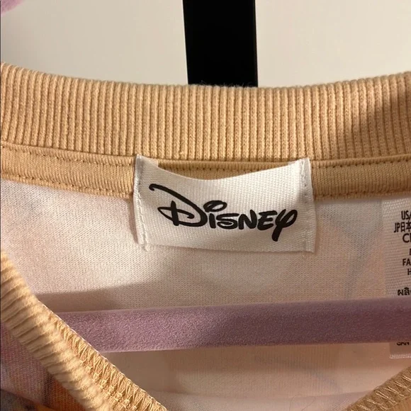 Disney Parks All Over Graphic Bambi Crop Pullover, Women’s Large - Picture 3 of 5